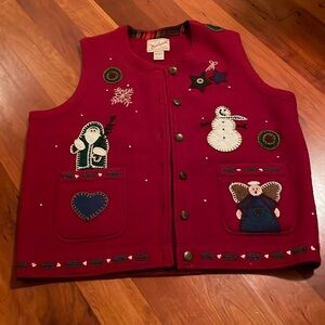 Christmas sweater vest